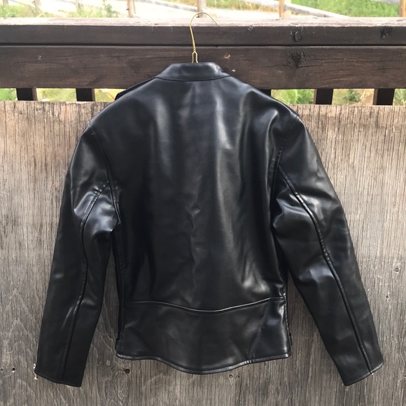 Vegan Leather Jacket - Picture 3 of 7